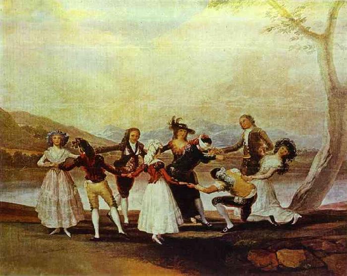 Francisco Jose de Goya Blind's Man Bluff china oil painting image